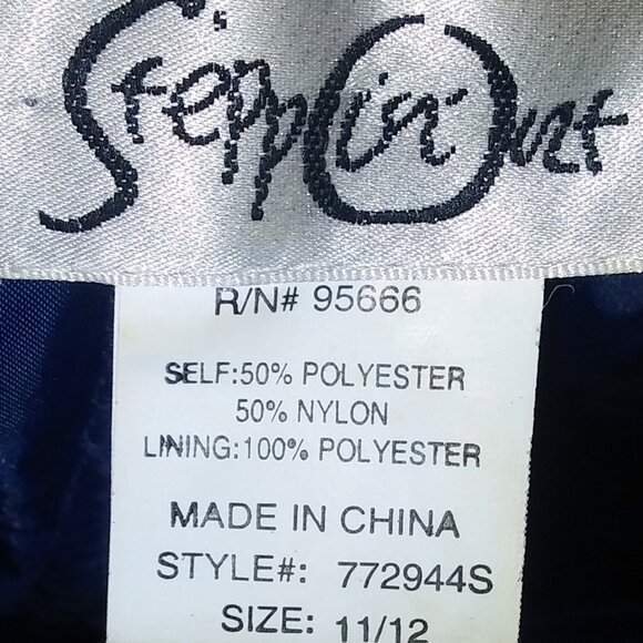 Vintage blue dress by steppin out - Picture 5 of 7